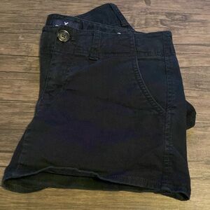 American Eagle Black Shorts